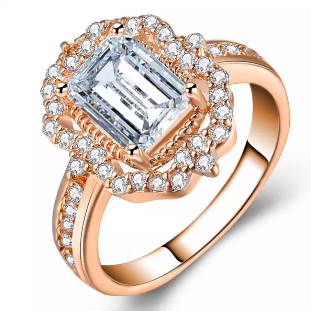 🆕Milangirl Engagement Rings Zircon Ring For Women